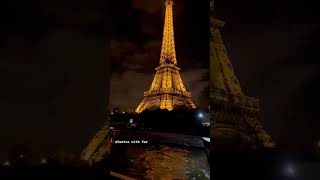 पेरिस Paris Night 🗼 Eiffel Tower paris eiffeltower [upl. by Sajet]