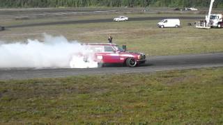 Teemu Peltola diesel Mercedes blows tyre [upl. by Suollecram304]