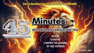 45 MINUTES DE PARLER EN LANGUES  Par Kursley amp Cindy Lavénérable [upl. by Enylekcaj357]