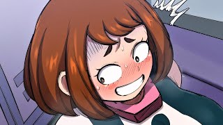 Midoriya x Uraraka  A missed moment  My Hero Academia Comic Dub┃MHA [upl. by Carolee523]