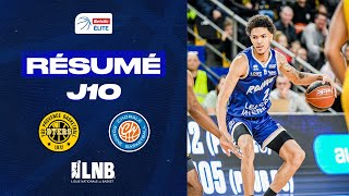 FossurMer vs Roanne  Résumé 20222023  LNB Officiel [upl. by Kenison]