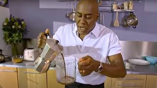 Iced Cafe Latte  Ainsley Harriott  BBC Studios [upl. by Sirad]