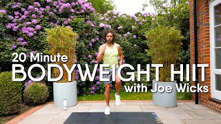 NO EQUIPMENT HIIT Workout 20 Moves in 20 Minutes  Joe Wicks Workouts [upl. by Dicks276]