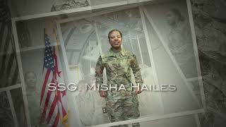 SSG Misha Hailes honored by National Congress of Black Women [upl. by Web150]