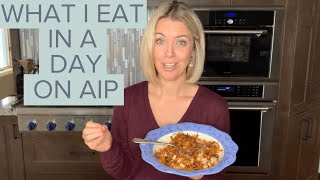 WHAT I EAT IN A DAY ON THE AIP DIET Paleo Autoimmune Protocol AIP Meals  What My Family Eats [upl. by Fidelis]