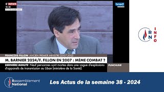 Actus de la semaine  le Rassemblement National se refuse à toute hausse dimpôts [upl. by Clarice]