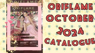 Oriflame October 2024 catalogue  Festive catalogue  New Launches  Makeup [upl. by Aromat]