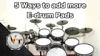 5 Ways to connect more Pads to an Edrum Kit [upl. by Navac]