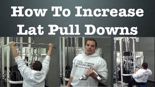 How To Increase LAT PULLDOWNS [upl. by Pump]