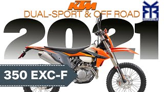 2021 KTM 350 EXCF First Ride Review amp Impressions [upl. by Lucius874]