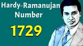 Hardy Ramanujan Number  Discovery of this number  1729 [upl. by Nodnas]