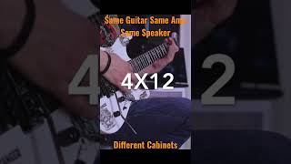 4x12 vs 1x12 metalguitarist guitaramp highgain espguitars mesaboogie silasfernandes [upl. by Laro]