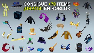 CONSIGUE MAS DE 70 ITEMS GRATIS EN ROBLOX  Marzo 2024 [upl. by Sabsay]