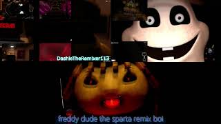 FNaF Sparta Vananima DTRE Remix 3Parison [upl. by Leur773]