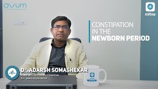 Constipation in Newborn Baby Home Remedies for Constipation in Babies  MFine [upl. by Gussie482]