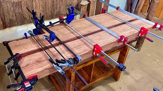 Bancada Profissional de Marceneiro Tampo RobustoTraditional Woodworking Bench [upl. by Lowenstern323]