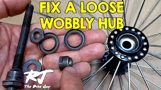 How To Fix Loose Wobbly Wheel Hub [upl. by Wohlen]