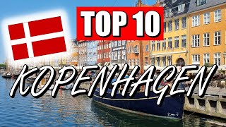 TOP 10 SEHENSWÜRDIGKEITEN in KOPENHAGEN die DU gesehen haben MUSST  Kopenhagen Sehenswürdigkeiten [upl. by Eikkin803]