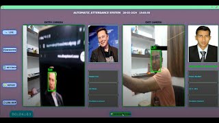 Face recognition system using python  Attendance system  Face Recognition system kaise banaye [upl. by Aenet973]