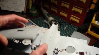 Airfix 124 Supermarine Spitfire Mk Vb Update 1 [upl. by Airdnaxela937]