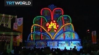 Vesak Day Sri Lankans celebrate the birth of Buddha [upl. by Ecienaj220]