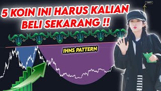 5 coin indodax yang akan naik hari ini  koin crypto yang menjanjikan 2024  koin crypto potensial [upl. by Hutt]