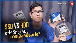 SSD VS HDD อะไรดีกว่ากัน ควรซื้ออะไรดี [upl. by Farrar]