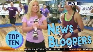 Top 20 Funny News Bloopers of All Time [upl. by Nnov]