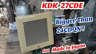 KDK 27CDE Sirocco Ventilating Exhaust Fan Part 2  Fans At 2ndhand Market [upl. by Ilan]