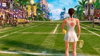 Kinect Sports Rivals BRoll Gameplay  Tennis [upl. by Einapets]