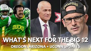 Heres whats NEXT for Oregon Arizona UConn and OTHERS  after Colorado LEAVES FOR THE BIG 12 [upl. by Radmilla]