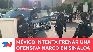 MÉXICO I Hubo al menos 10 muertos durante enfrentamientos entre grupos narcos en Sinaloa [upl. by Verdie477]