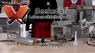 Beeketal Edelstahl Fleischwolf FW735 [upl. by Waers]