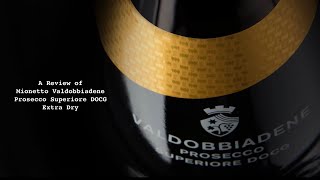 Mionetto Valdobbiadene Prosecco Superiore DOCG Extra Dry Review [upl. by Sontich823]