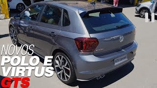 NOVO POLO GTS 14 TSI  DETALHES E PRIMEIRAS IMPRESSÕES [upl. by Jankey]