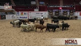 Call Signn amp Kelsey Johnson Strong in NCHA Super Stakes cutting [upl. by Accever347]