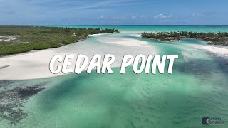 Cedar Point Middle Caicos Turks and Caicos Islands Sandbars Beaches Turquoise Water [upl. by Baumbaugh424]