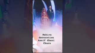 Ho Gaya qubool Tera Mera Milana decoration fog couples wedding like aasifkhan926 Instagram id [upl. by Riggall429]