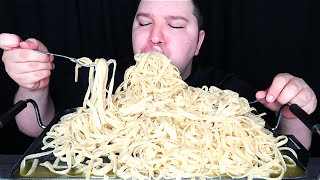 COOKING TRISHA PAYTAS quotBOUGIE AFquot BUTTERED NOODLES • Mukbang amp Recipe [upl. by Devlin]