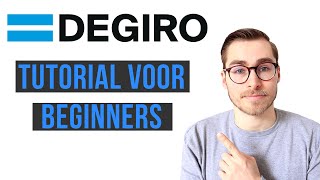 DEGIRO uitleg voor beginners Aandelen amp ETFs kopen en verkopen [upl. by Hplodnar]