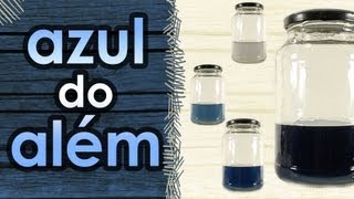 Azul do além EXPERIÊNCIA de QUÍMICA do relógio de iodo [upl. by Nadeen]