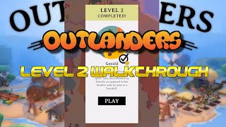 Outlanders  Level 2 Full Walkthrough Apple Arcade [upl. by Cadmarr78]