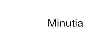 How to pronounce Minutia [upl. by Sopher]