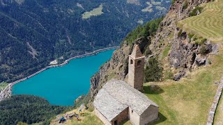 ITINERARI SAN ROMERIO L EREMO A PICCO SUL LAGO DI POSCHIAVO STORIE DI CONTRABBANDIERI [upl. by Yentruocal]