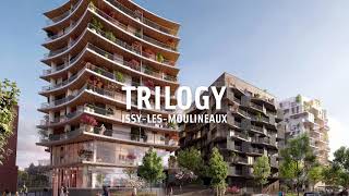 IssylesMoulineaux 92  Le bâtiment Ecozen de Trilogy [upl. by Ely]