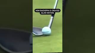 THIS Is How Backspin is Created 🤯 Golf Swing Tips shorts [upl. by Pearle]