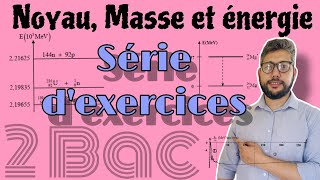 Série d’exercices  Noyau énergie et masse  Nucléaire ☢️  2 BAC BIOF [upl. by Chandler]