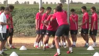 19º ENTRENAMIENTO SEVILLA ATLETICO 1213 [upl. by Alliuqaj549]