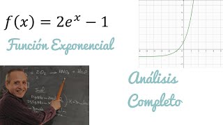 Función Exponencial Análisis Completo [upl. by Laertnom]