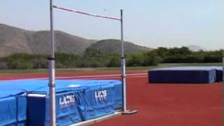 High Jump 7 65 230m Practice [upl. by Ahsak]